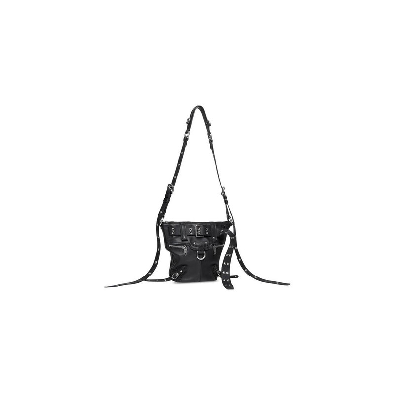 BALENCIAGA Women's Emo Xs Bucket Bag  in Black outlook