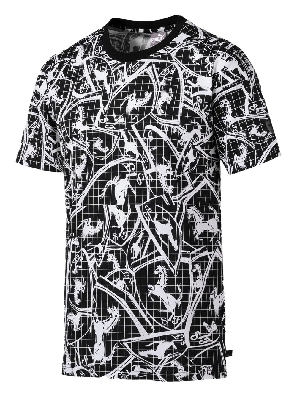 ferrari printed t-shirt - 1