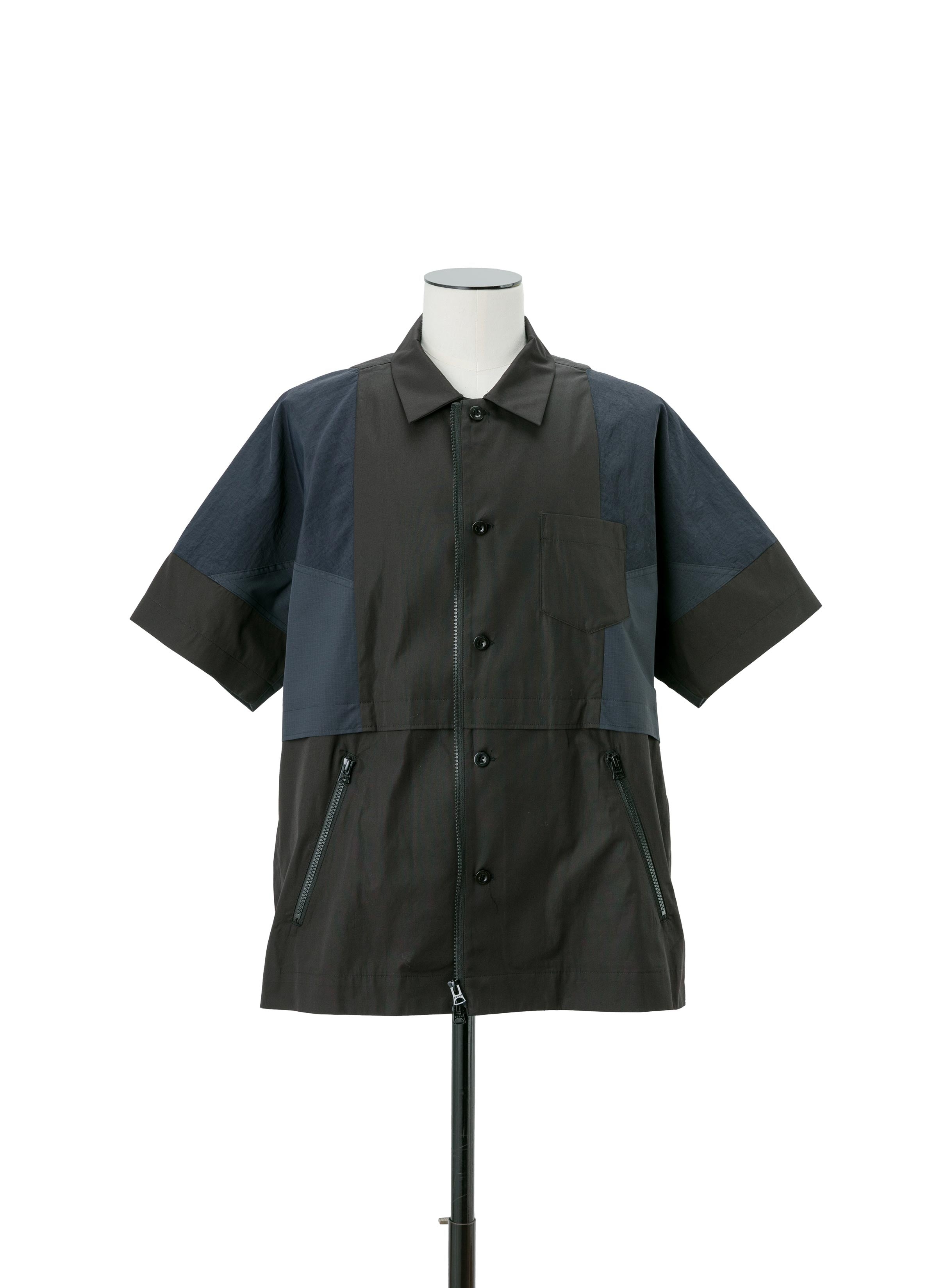 Poplin x Taslan nylon shirt - 2