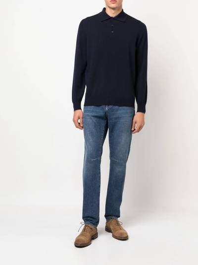 Brunello Cucinelli slim-cut denim jeans outlook