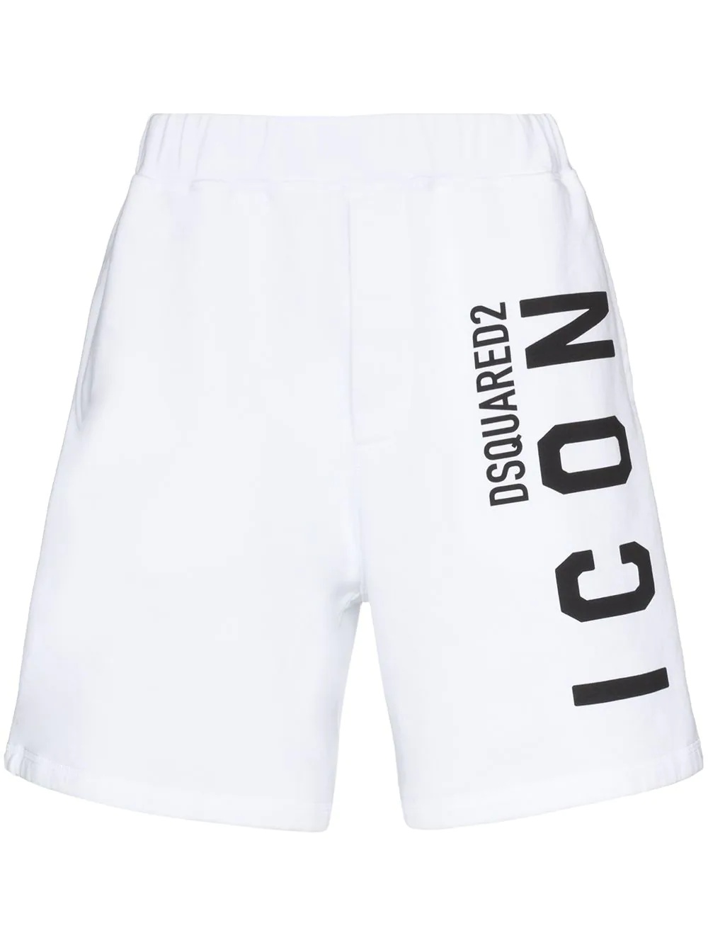 Icon-print track shorts - 1