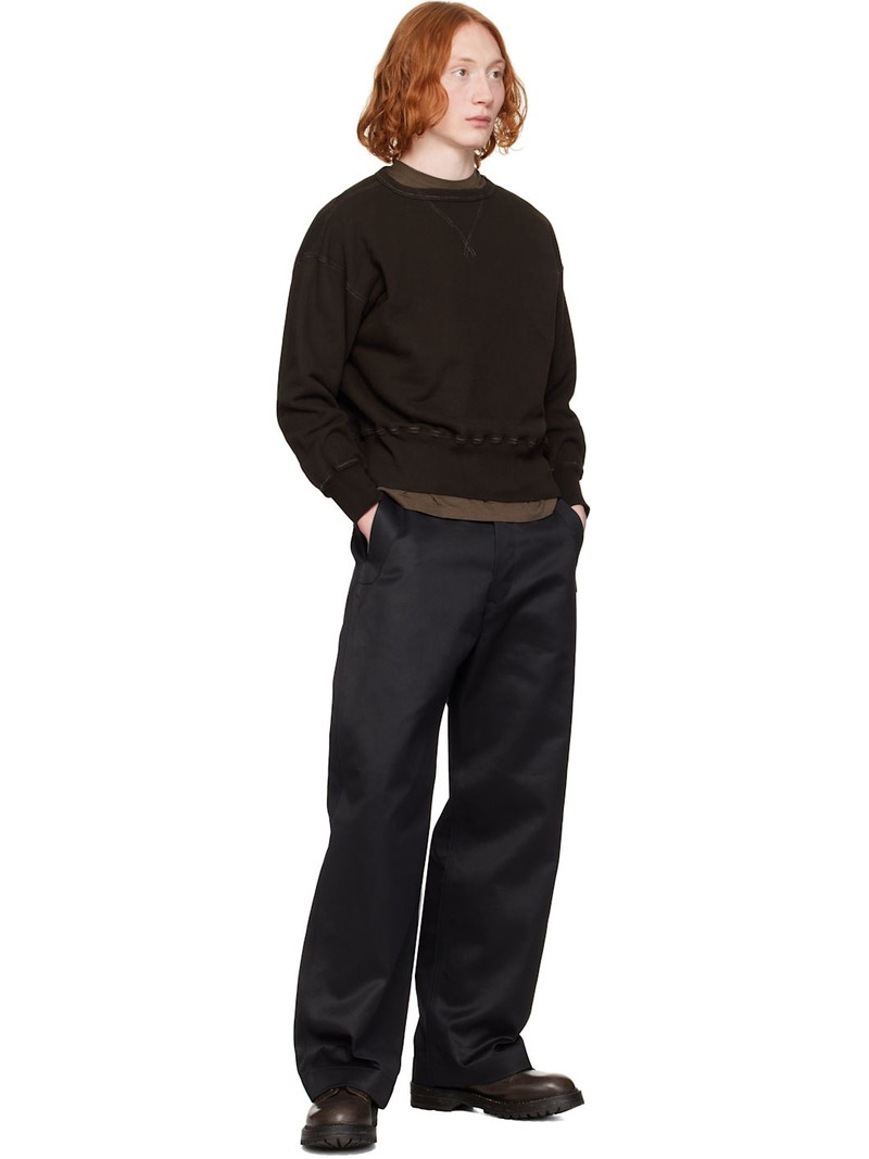TAIGA TAKAHASHI Brown Lot. 603 Sweatshirt outlook