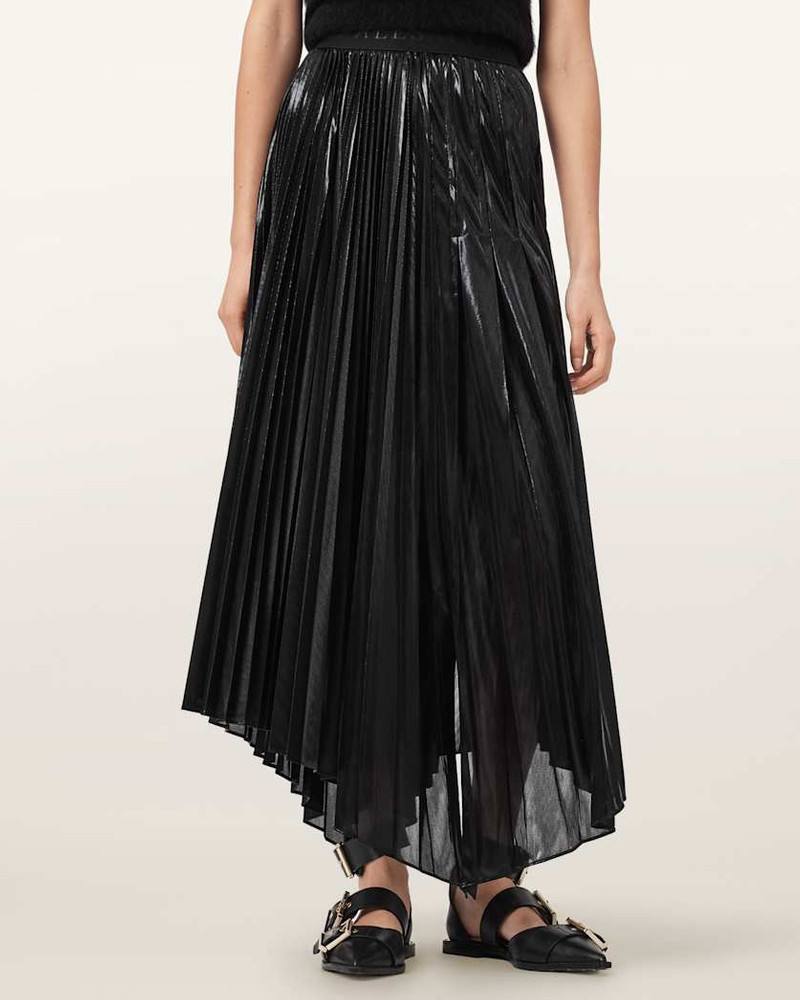 JAX PLEATED MIDI SKIRT 3
