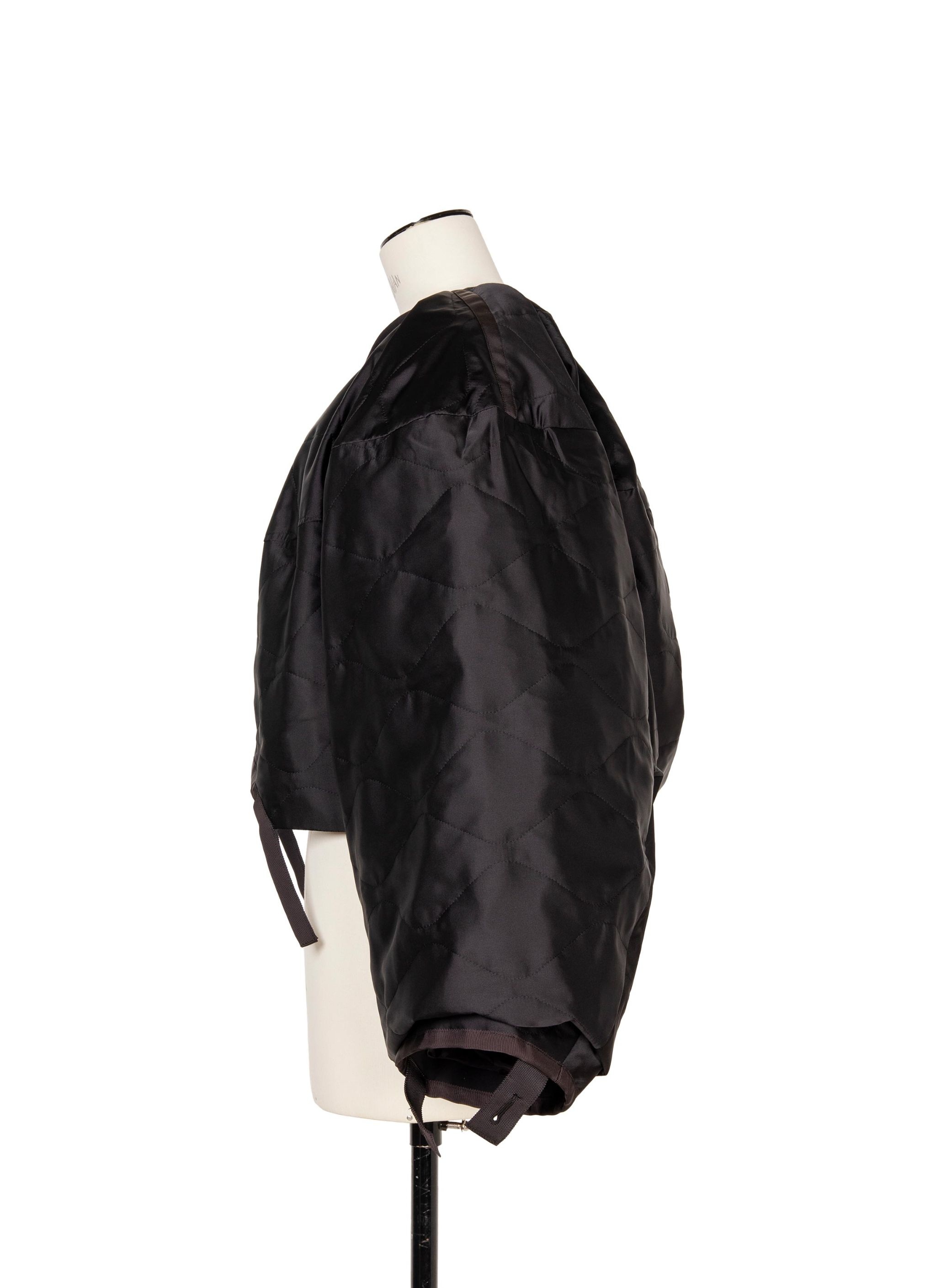 Satin Quilted Blouson - 3