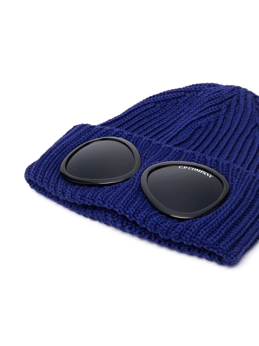 Goggle knitted beanie hat - 2