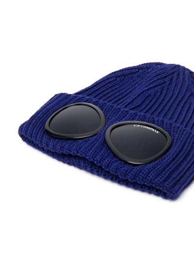 C.P. Company Goggle knitted beanie hat outlook