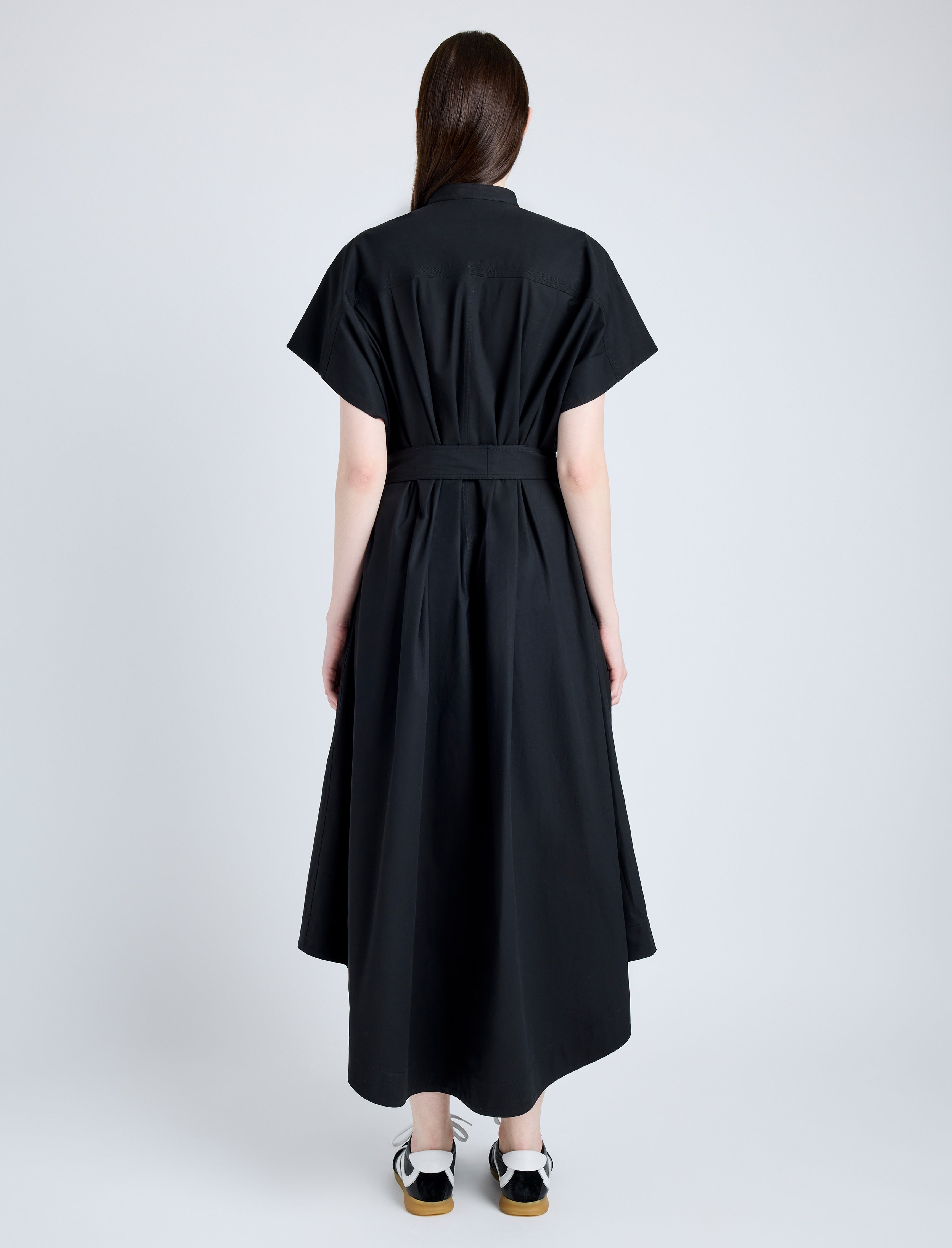 Walker Dress in Eco Poplin - 4