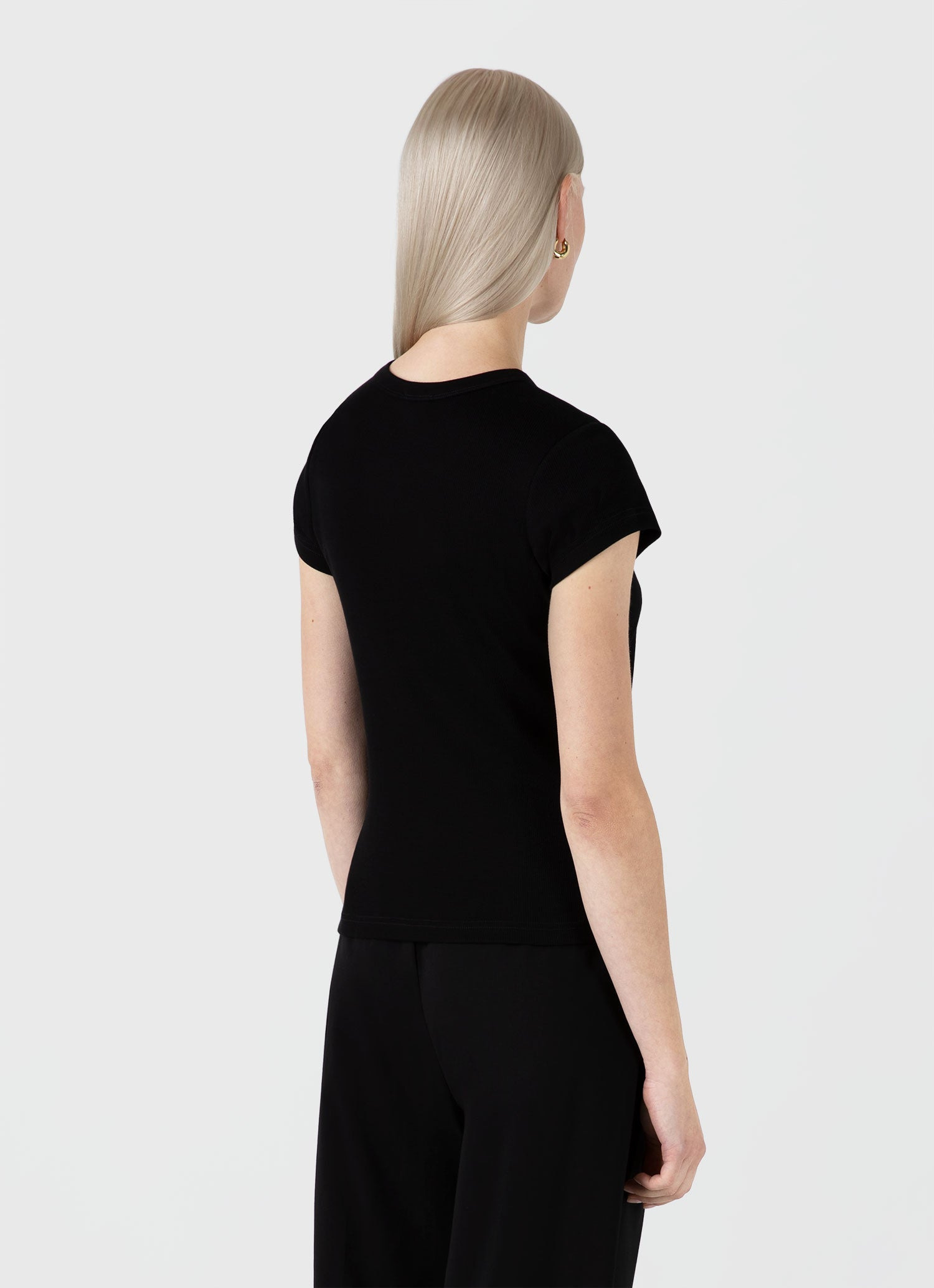 Ribbed T‑shirt - 3
