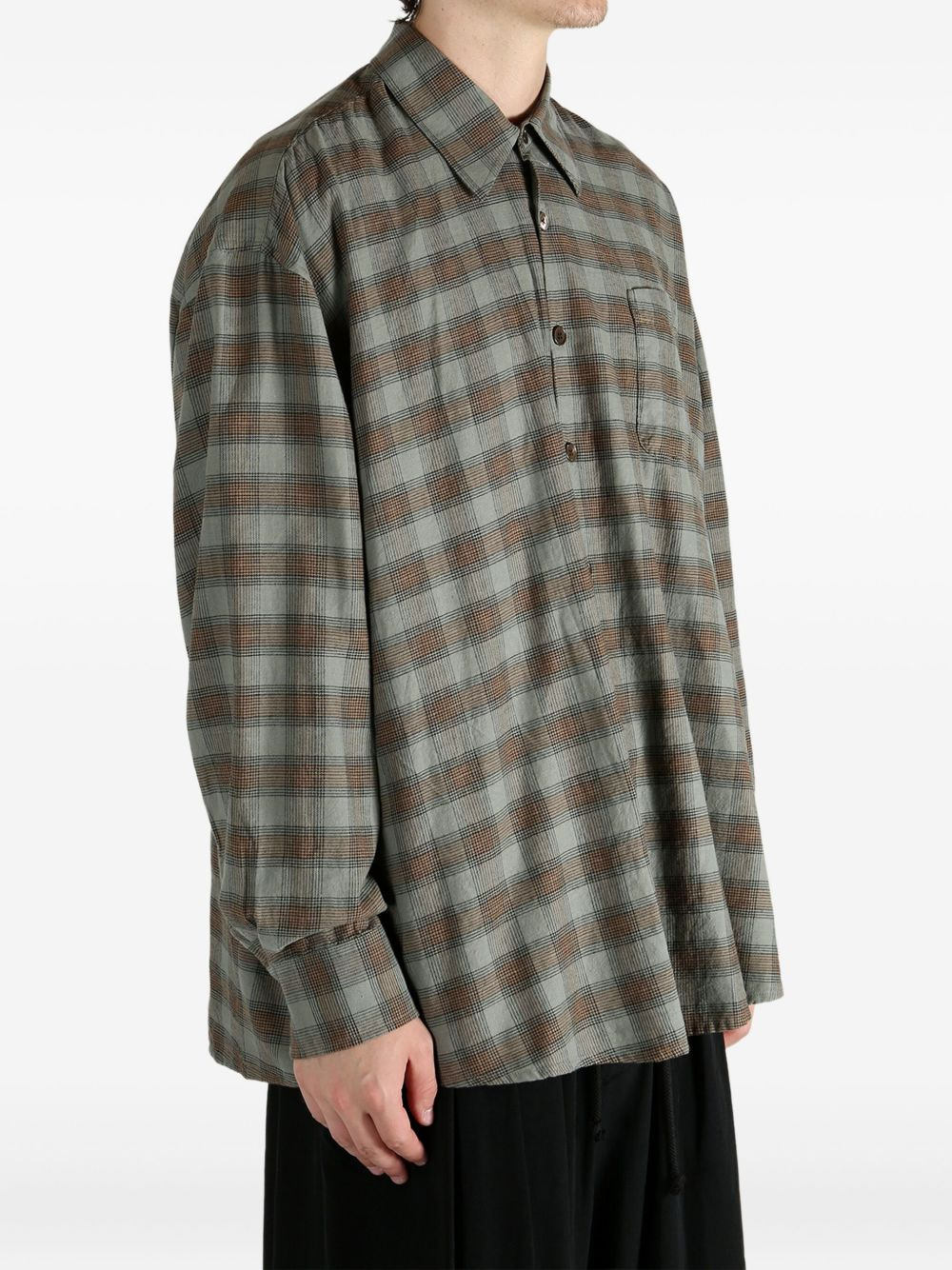 flannel check shirt - 3