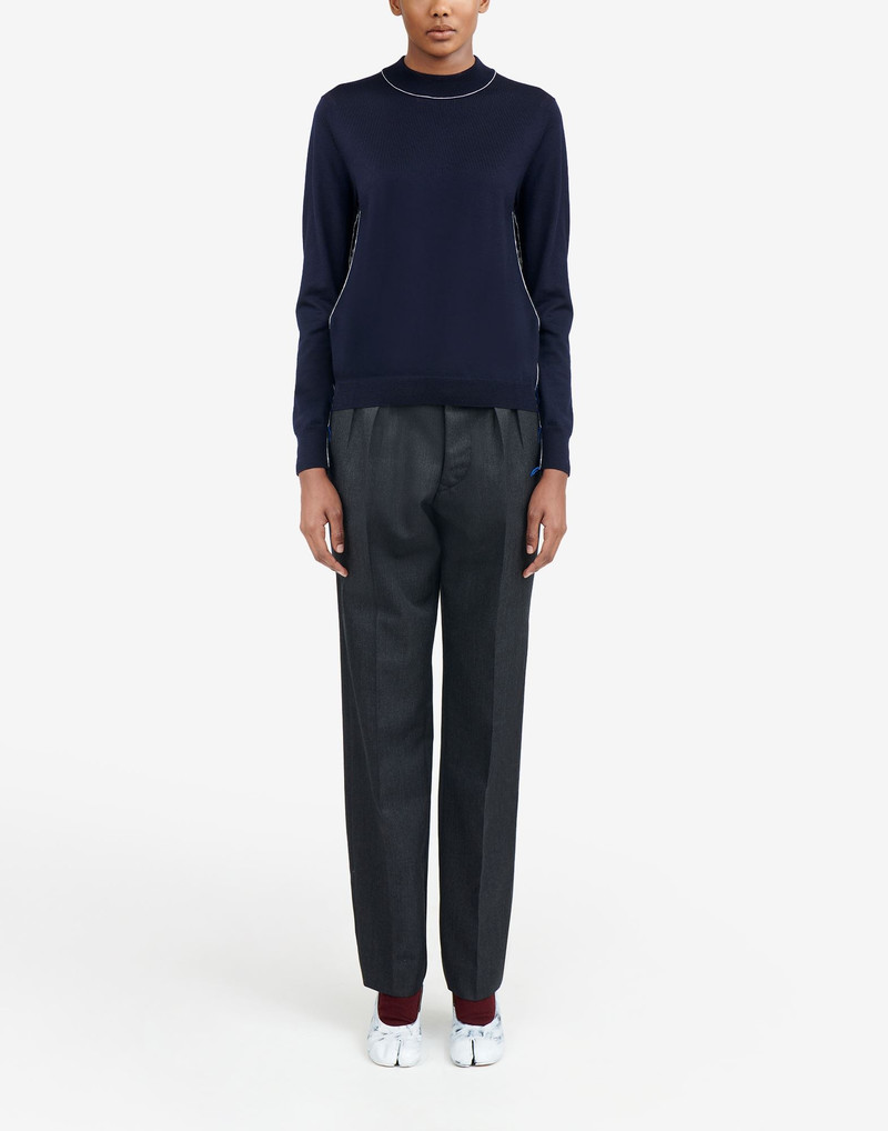 Maison Margiela Crew-neck merino sweater outlook