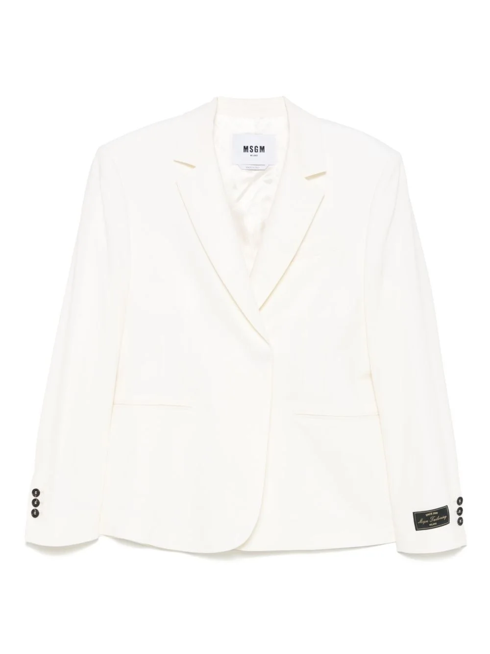 double-breasted blazer - 1