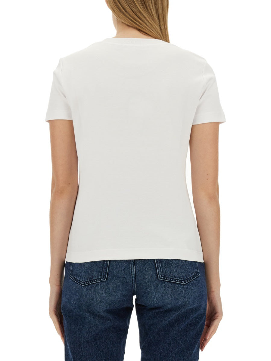 Dolce & Gabbana Women T-Shirt With Logo - 3