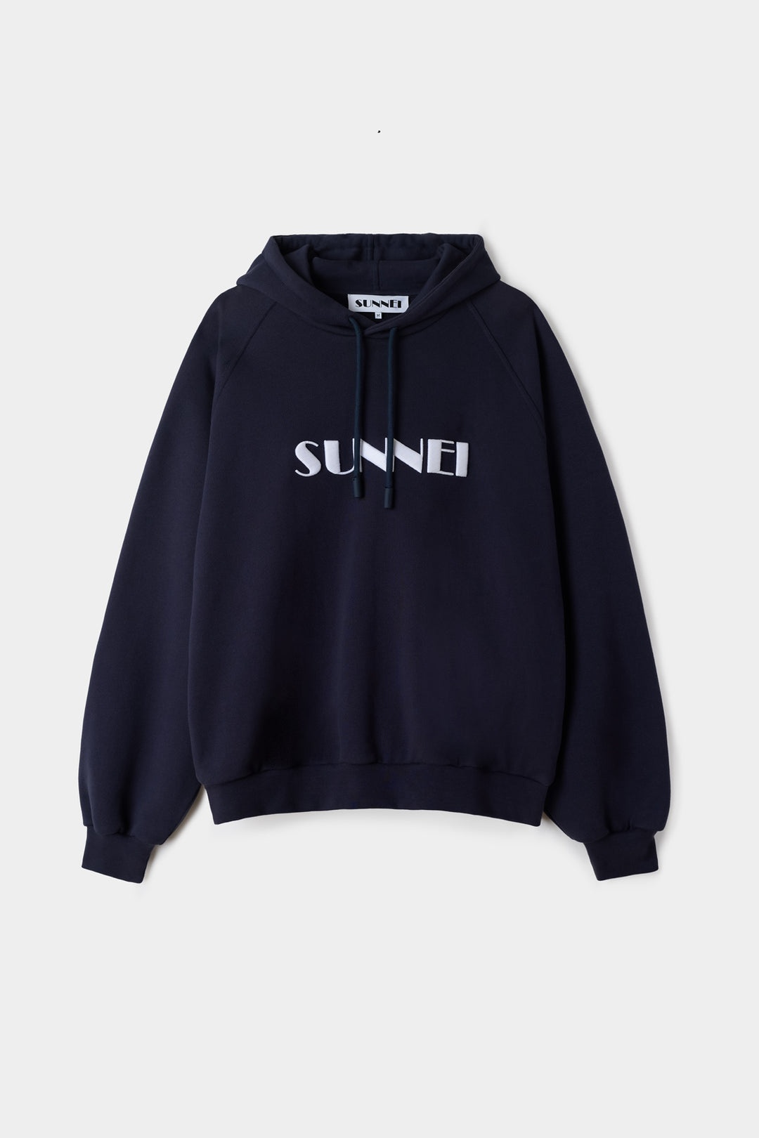 EMBROIDERED HOODIE / dark blue - 2