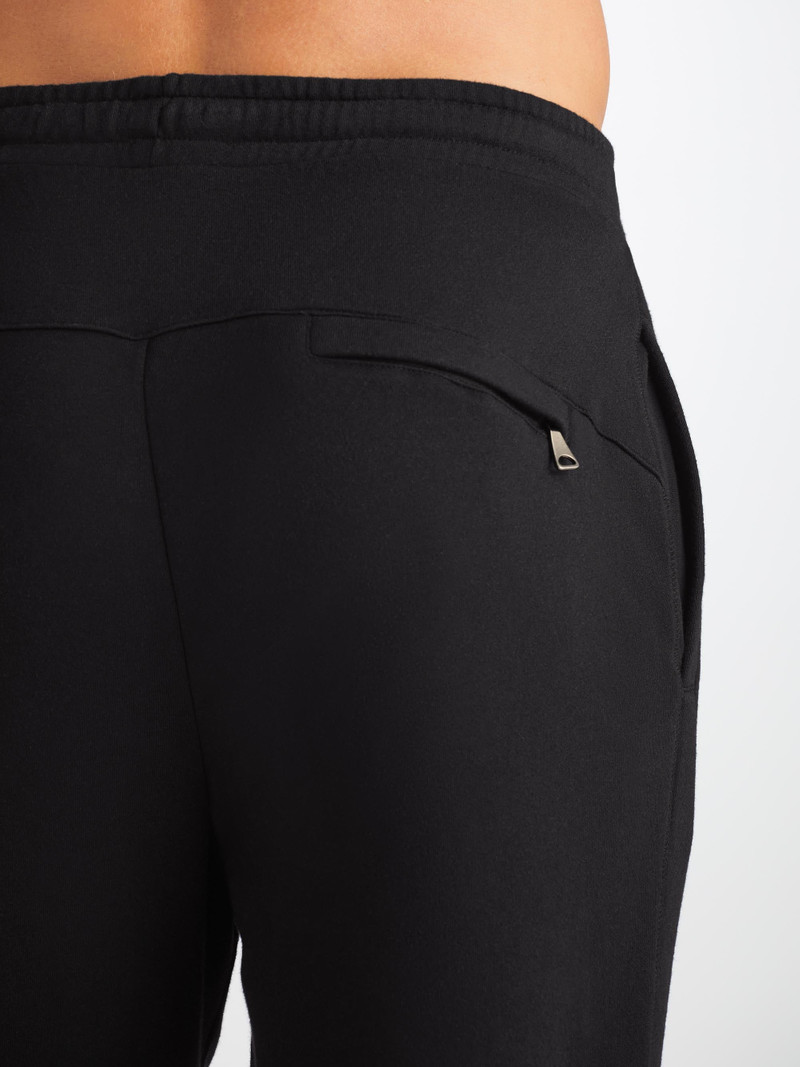 Quinn Cotton Modal Sweatpants Black 6