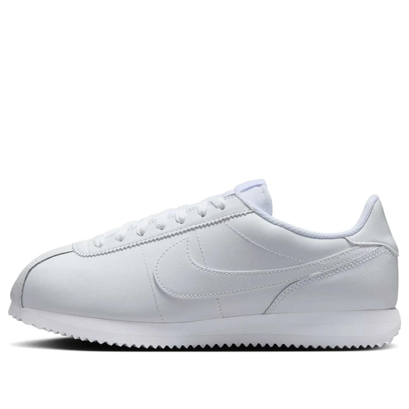 (WMNS) Nike Cortez Leather 'Triple White' DN1791-109 - 1
