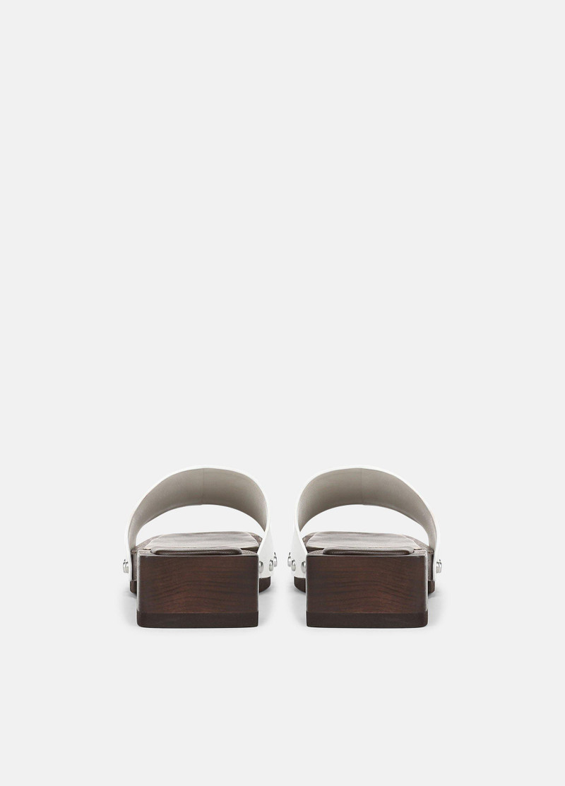 Vince Barbara Patent Leather Slide Sandal outlook