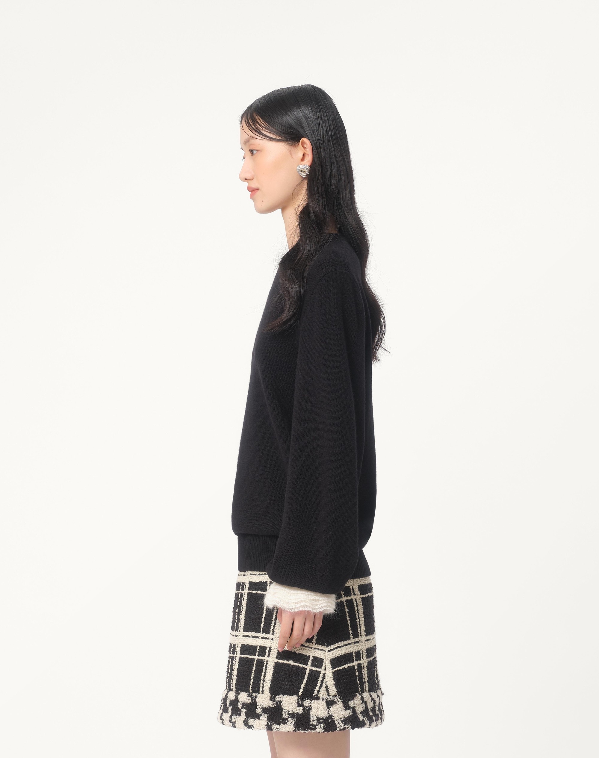 WOOL AND MOHAIR SWEATER - 7