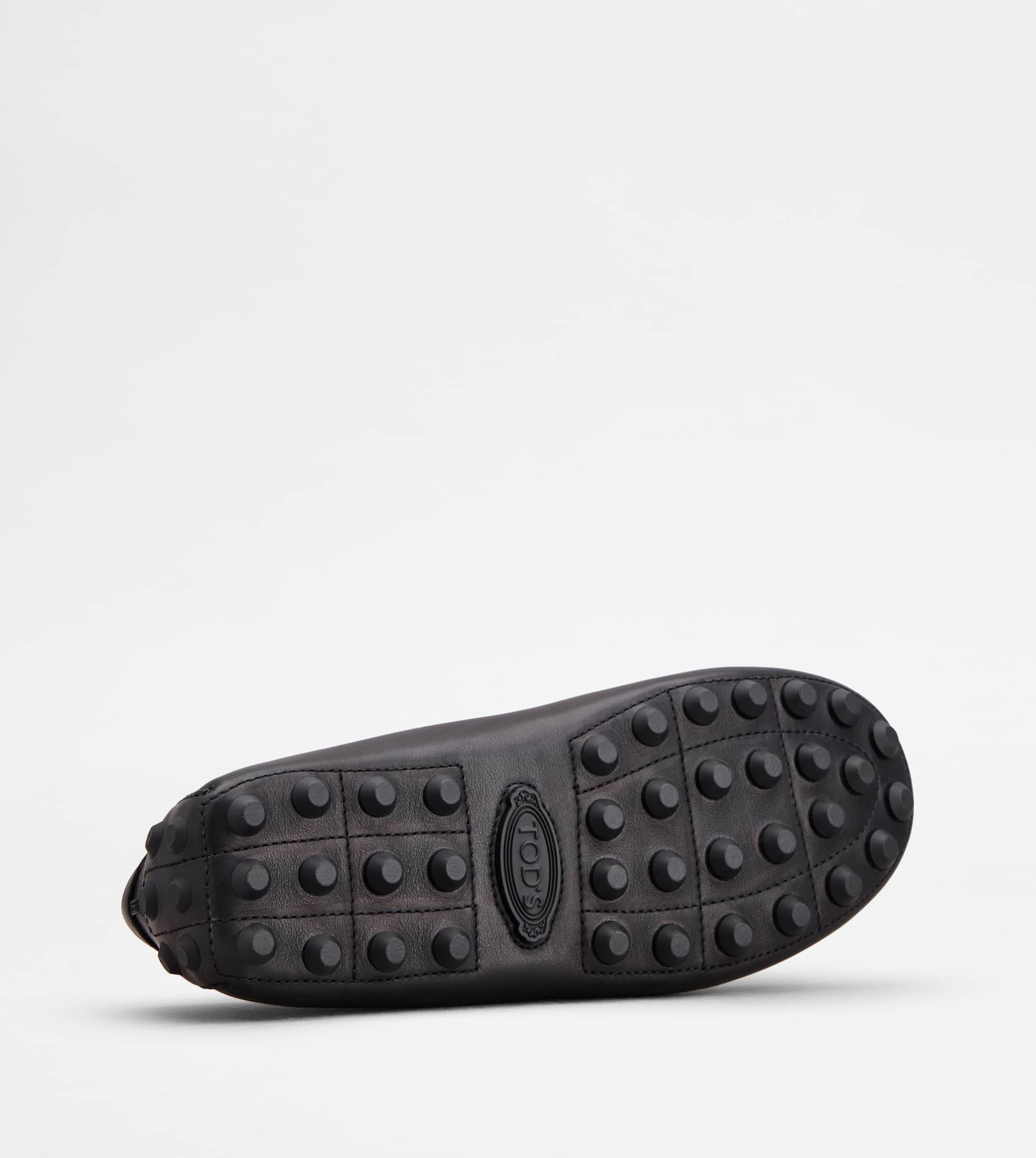 TOD'S GOMMINO BUBBLE IN LEATHER - BLACK - 4