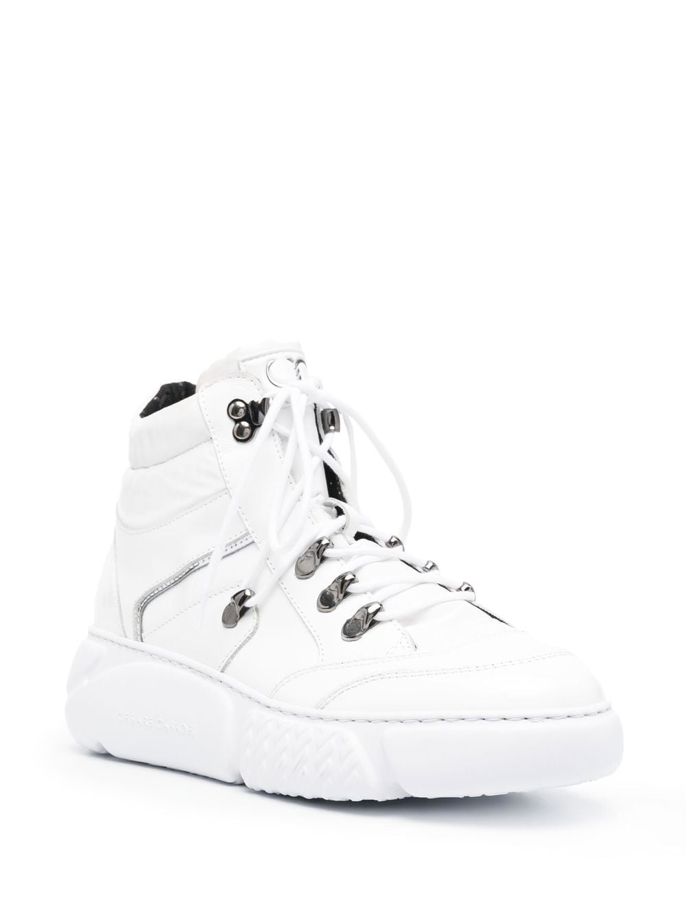 lace-up leather ankle boots - 2