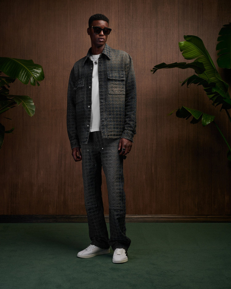 AMIRI MA QUAD JACQUARD OVERSHIRT outlook