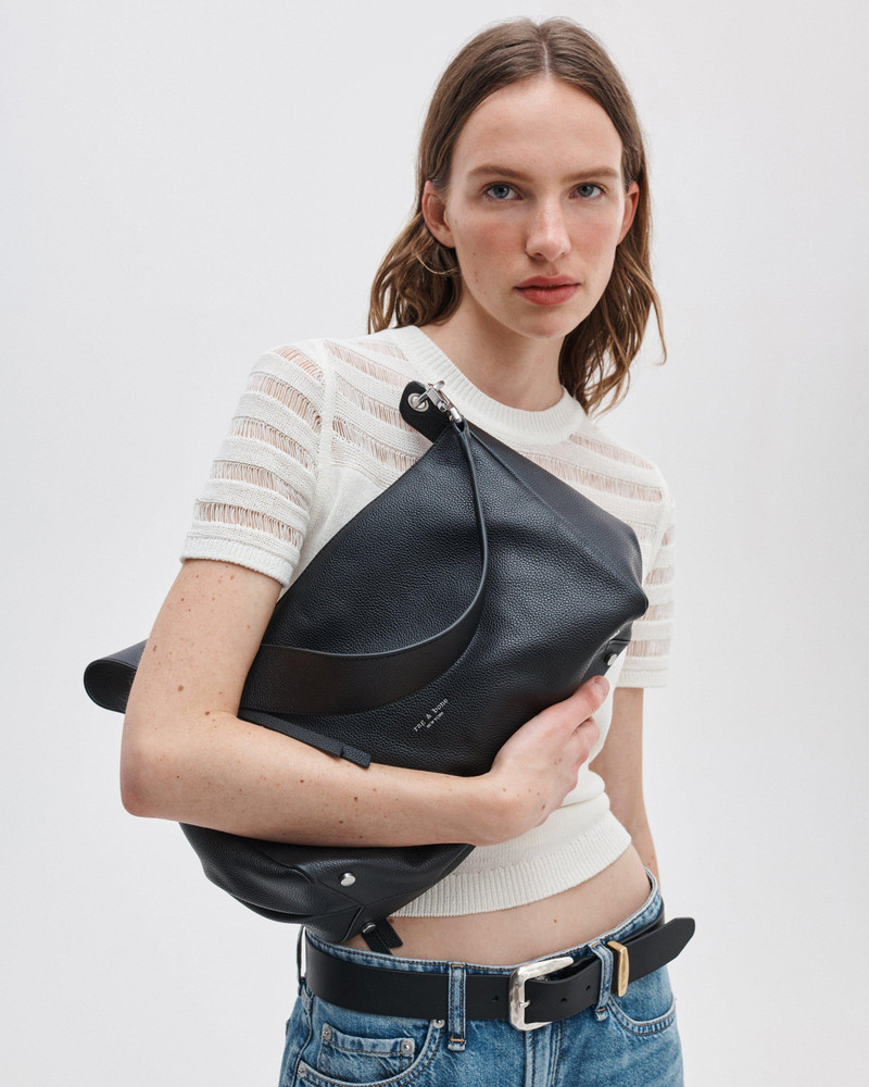 rag & bone Downtown Leather Shoulder Bag outlook