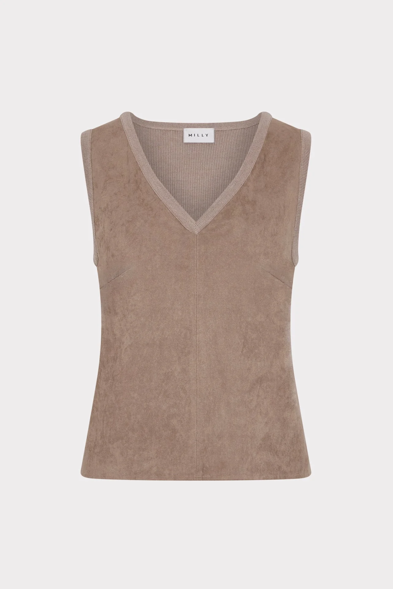 Iva Suede Knit Top - 1