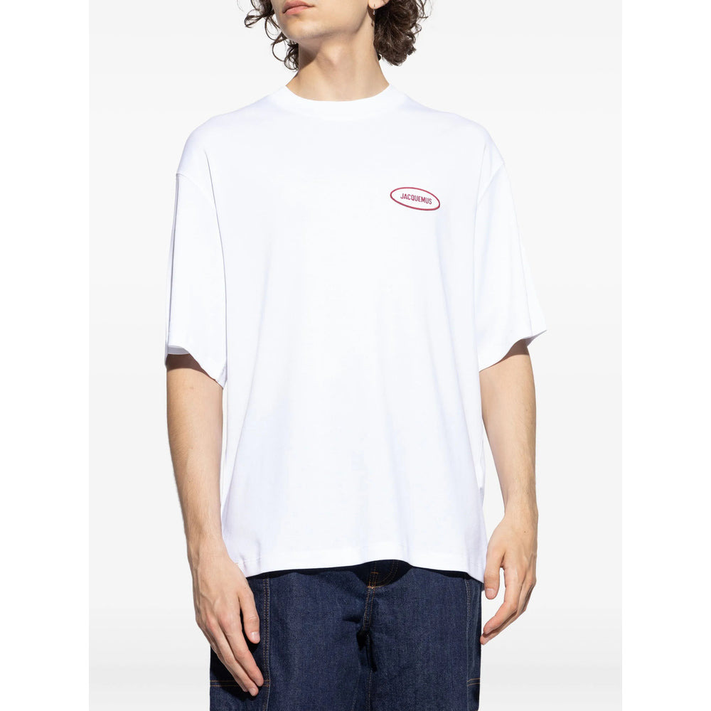Jacquemus White T-Shirts & Vests - T-Shirts Men - 2