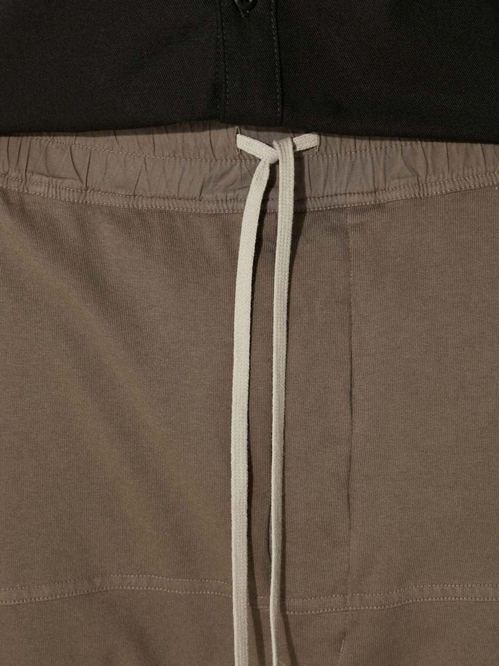 drawstring drop-crotch trousers - 4