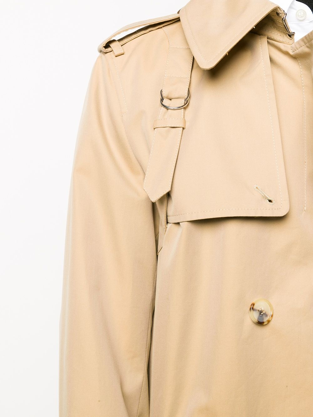 wraparound trench coat - 5