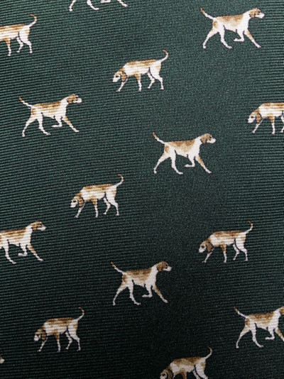 Church's dog print silk tie outlook