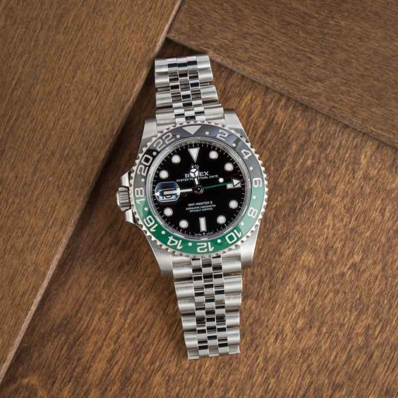Rolex GMT-Master II Ref 126720 Jubilee Bracelet "Sprite" - 5