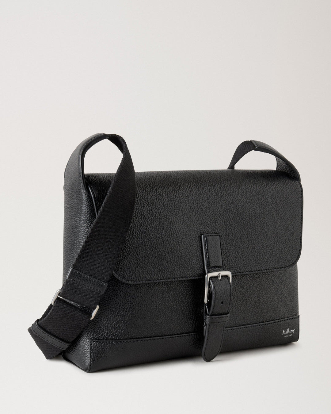 Small Chiltern Crossbody Messenger Black Small Classic Grain - 4