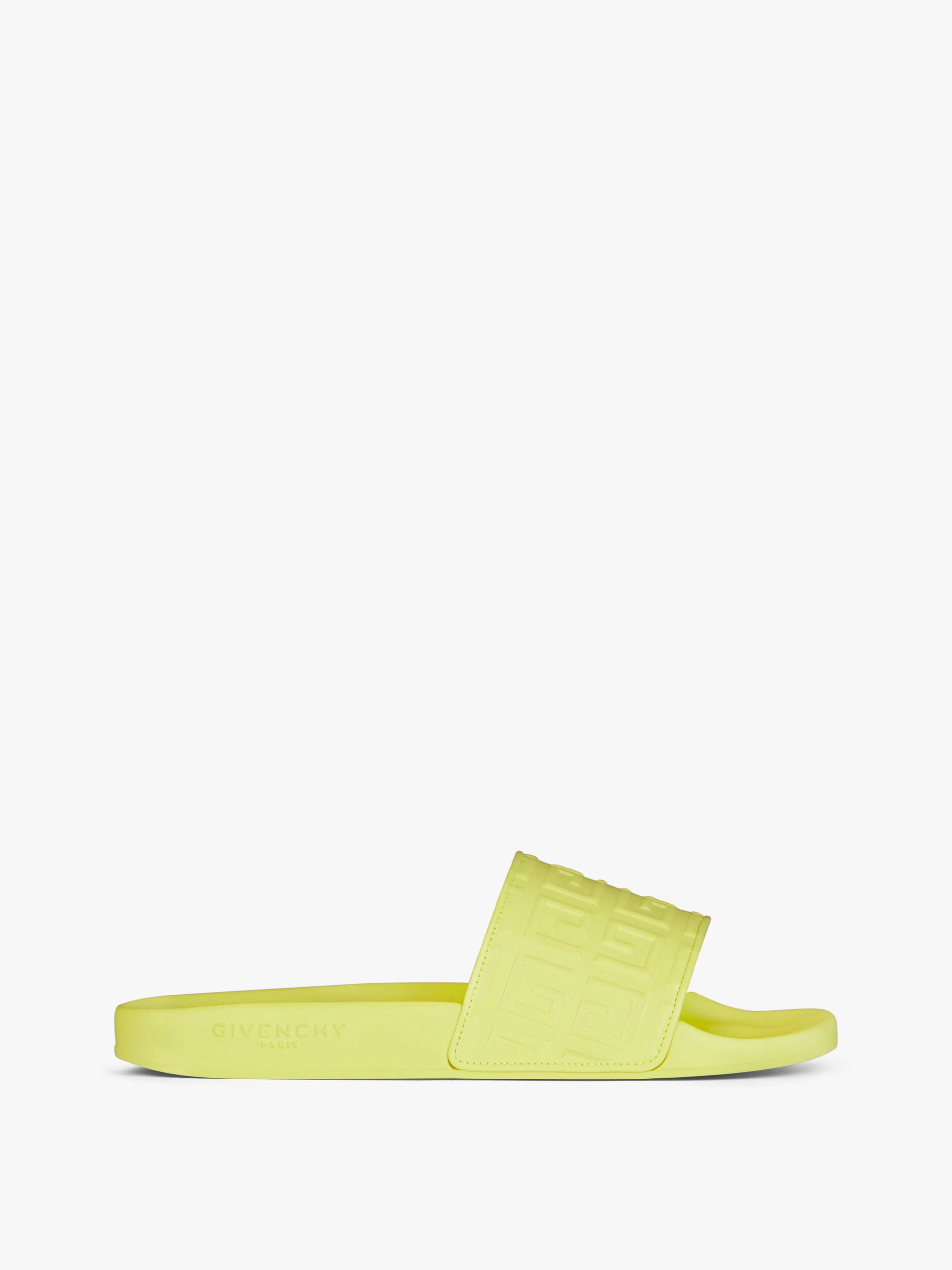 GIVENCHY PARIS FLAT SANDALS IN 4G LEATHER - 1
