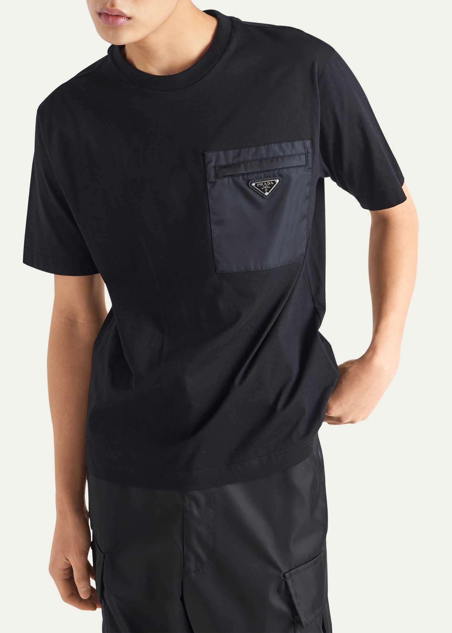 Men's Jersey Logo Pocket T-Shirt - 4