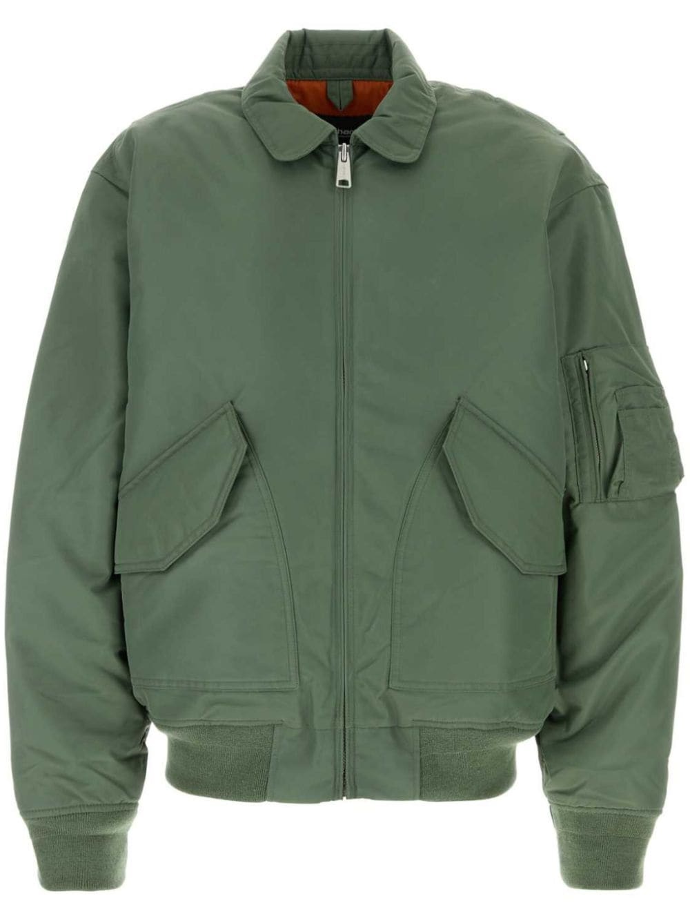 Y/Project Pinched Logo 割り込ま Bomber Jacket Green