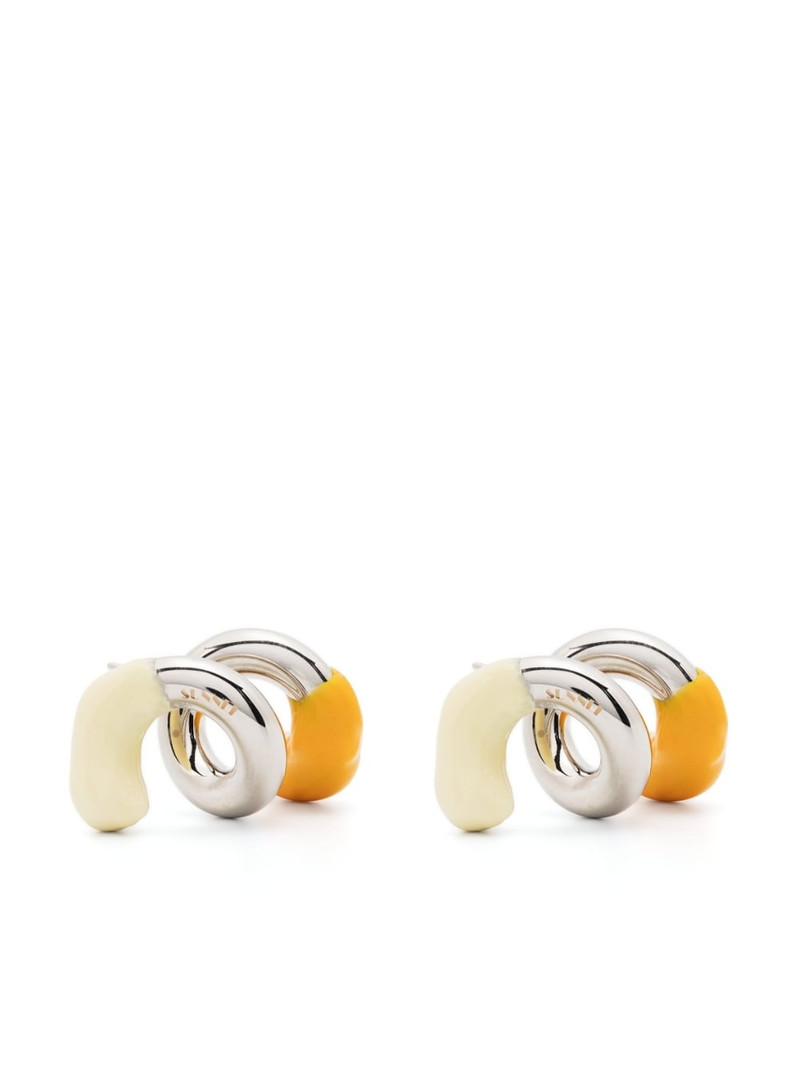 Fusillo spiral-bound earrings 1