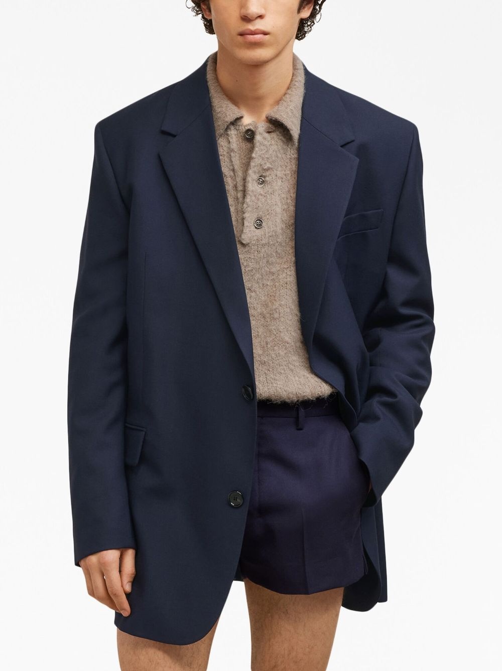 single-breasted blazer - 5