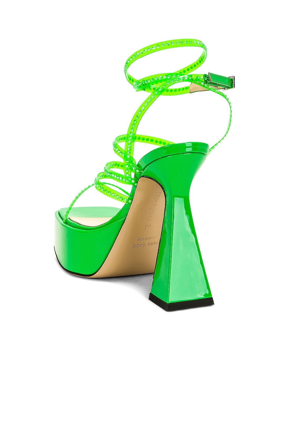 Crystal Embellished Platform Sandal - 3