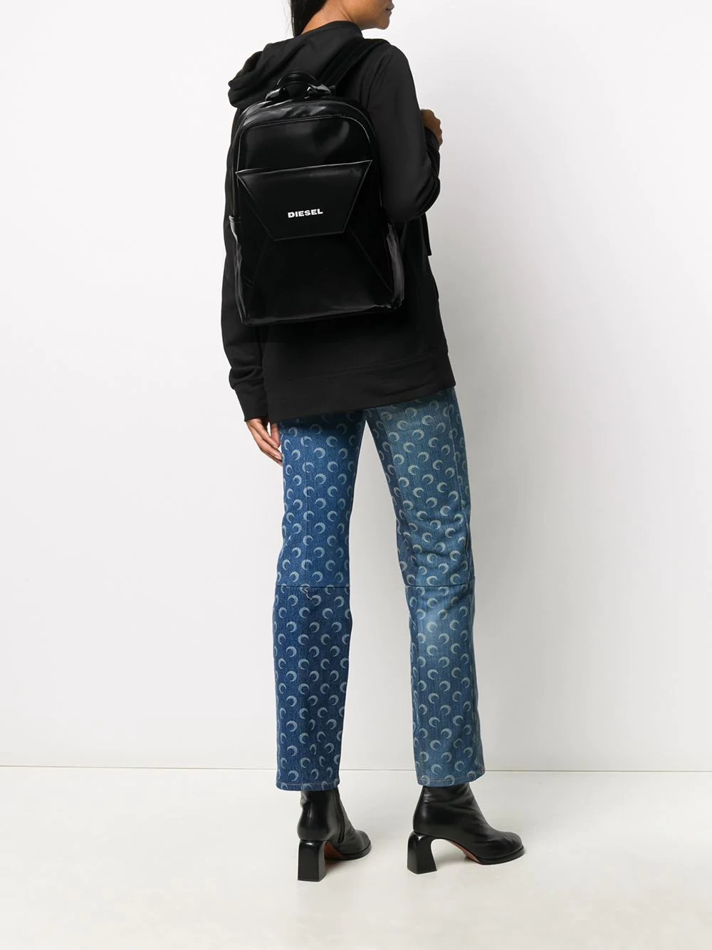 top-zip structured backpack - 2