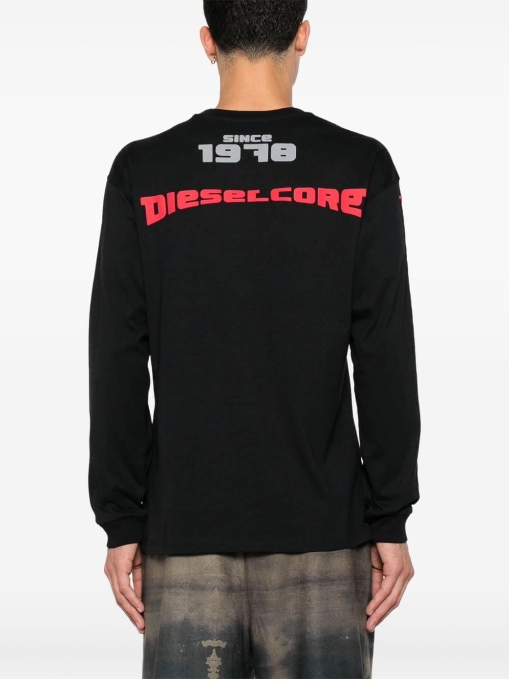 Diesel T-Boxty-LS T-shirt | REVERSIBLE