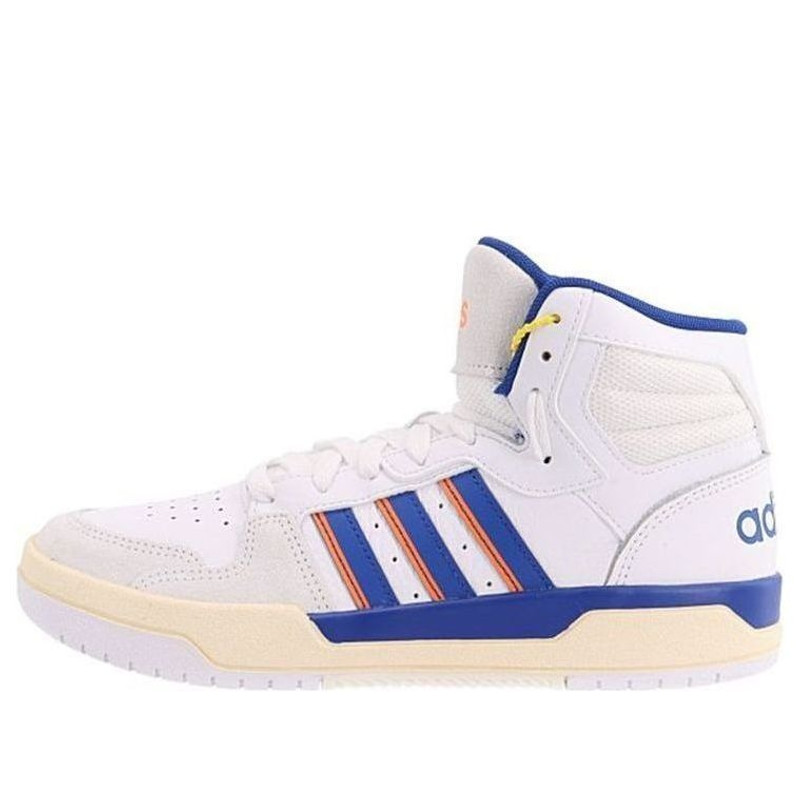adidas neo Entrap Mid 'White Blue Orange' FW3454 - 1
