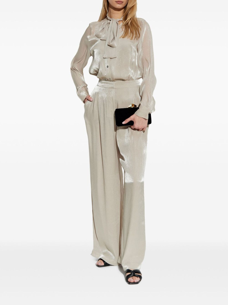 MICHAEL KORS pintuck detailing trousers outlook