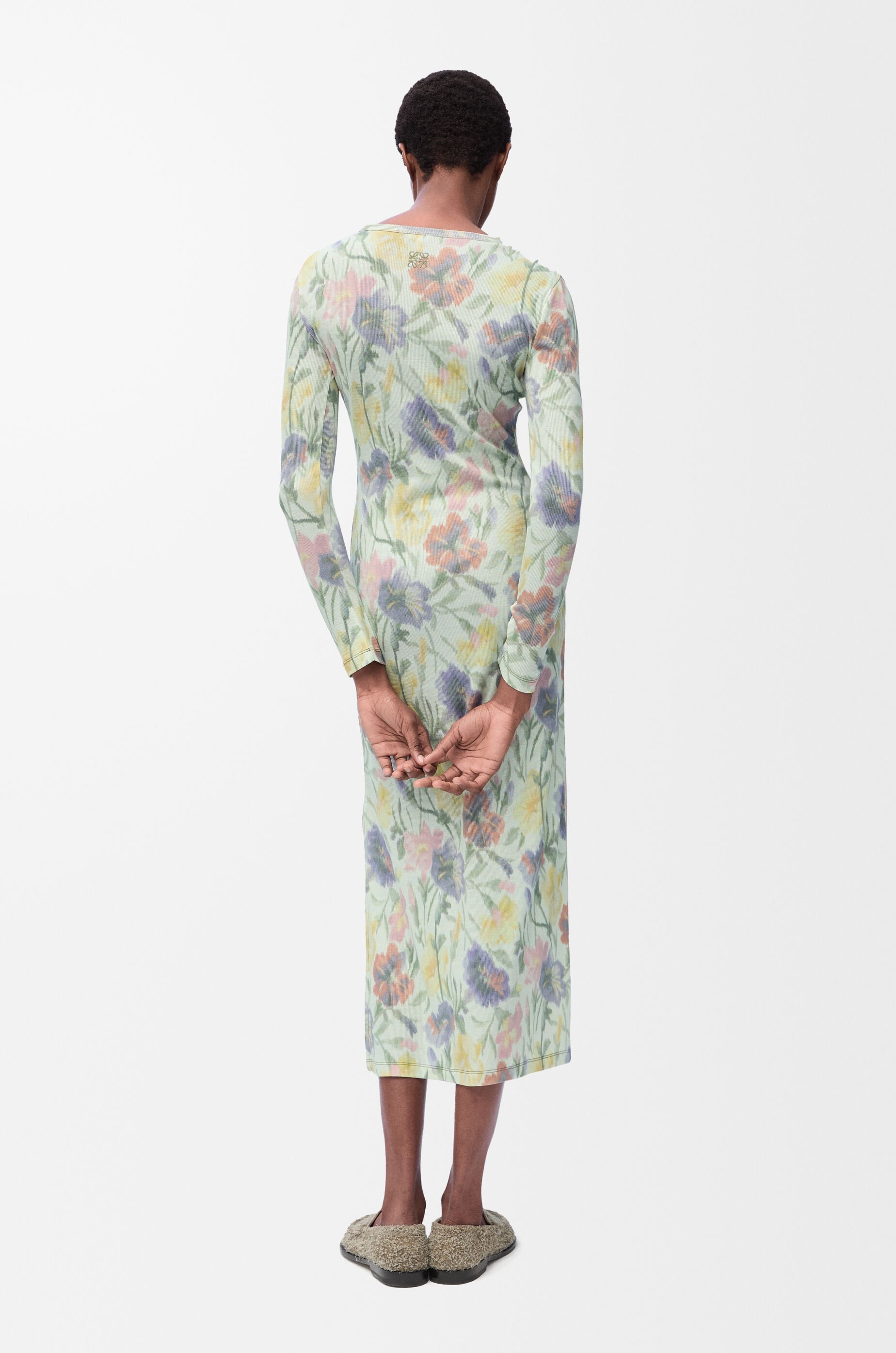 Dress in silk and cotton - 3