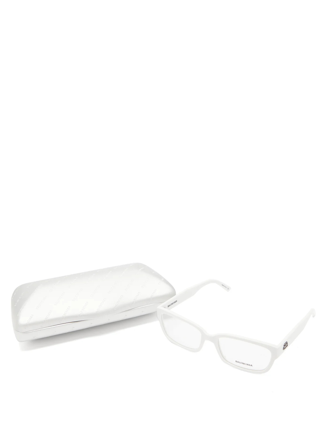 Rectangular acetate glasses - 5