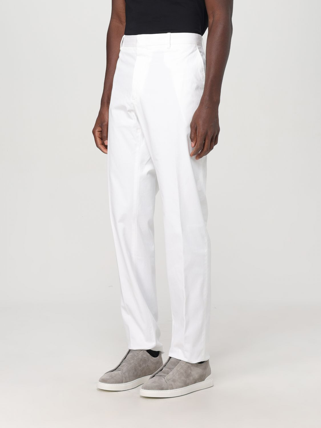 Zegna Pants Men White - 4