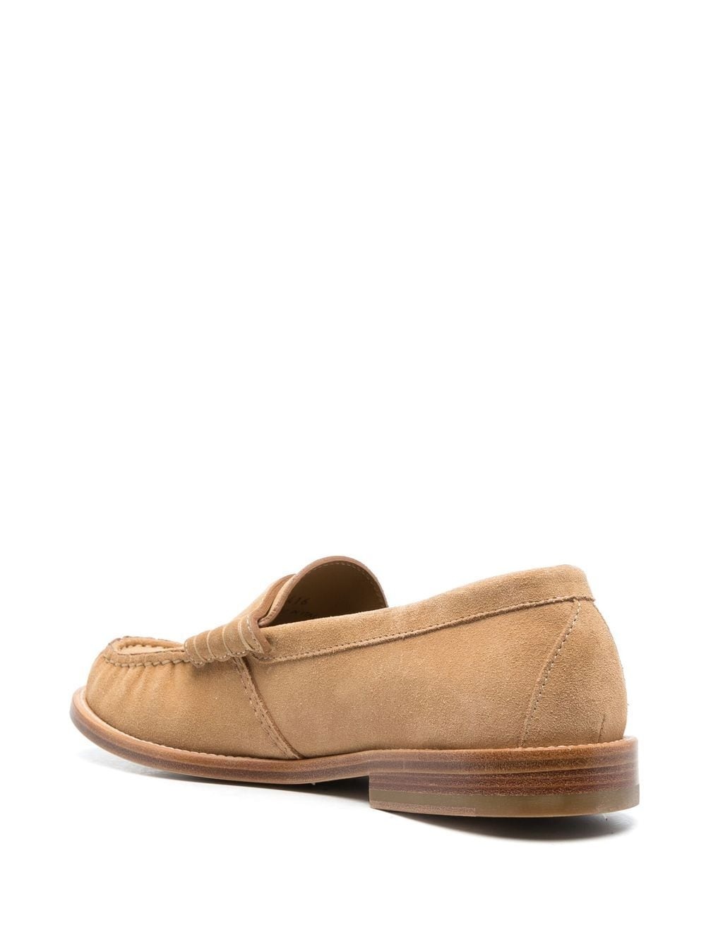 suede penny loafers - 3