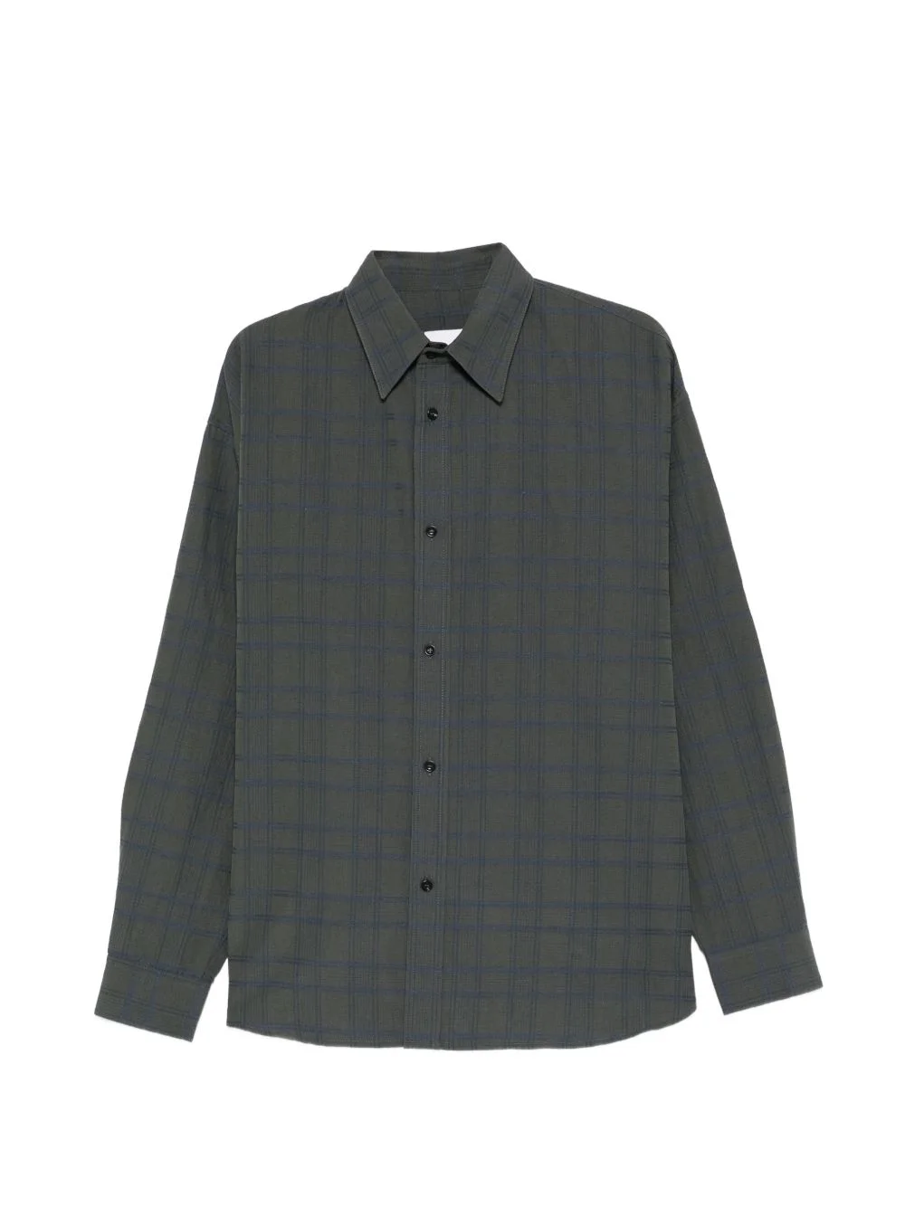 Chisholm oversized long sleeve check shirt - 1