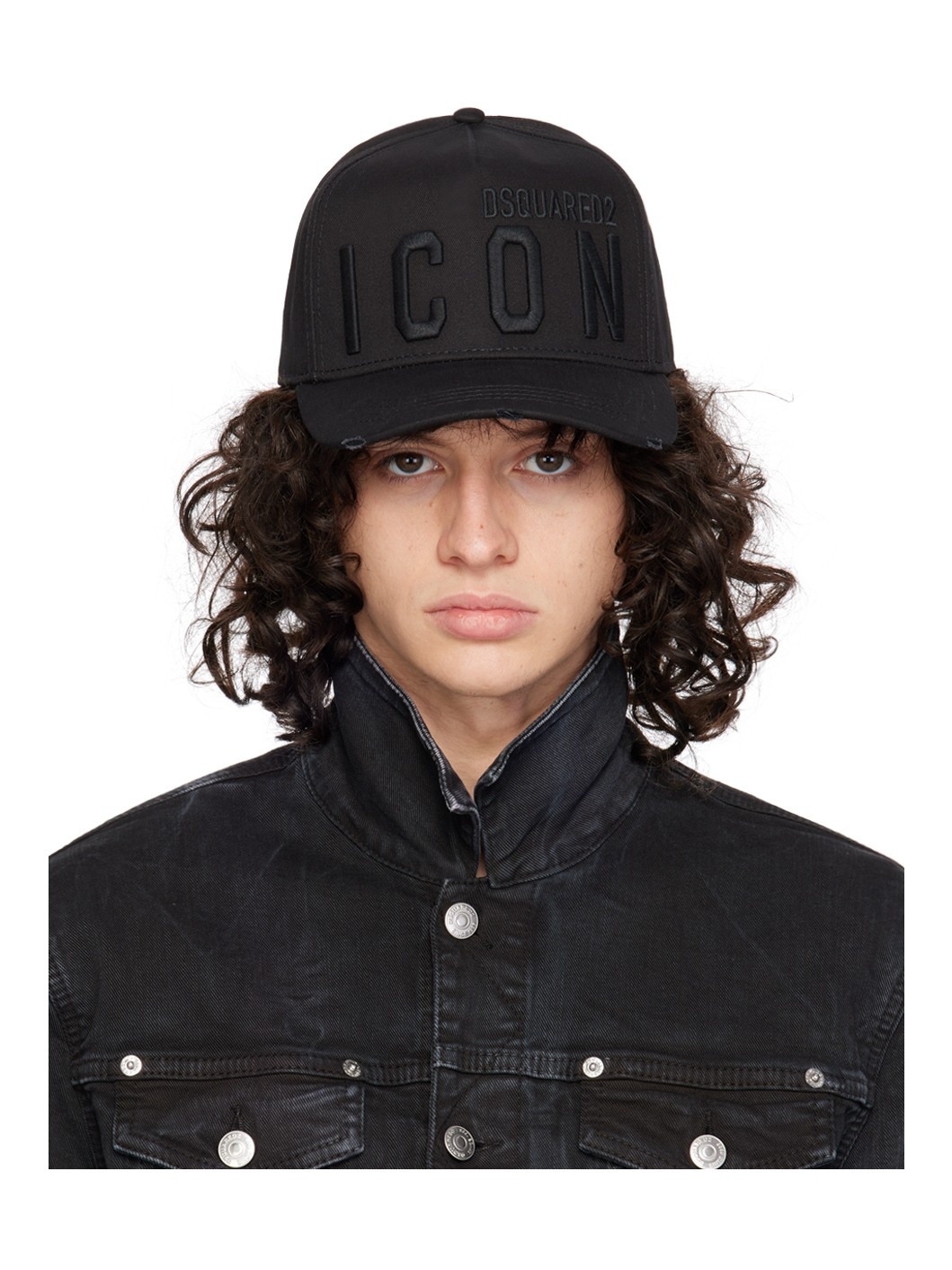 Black Be Icon Baseball Cap - 1