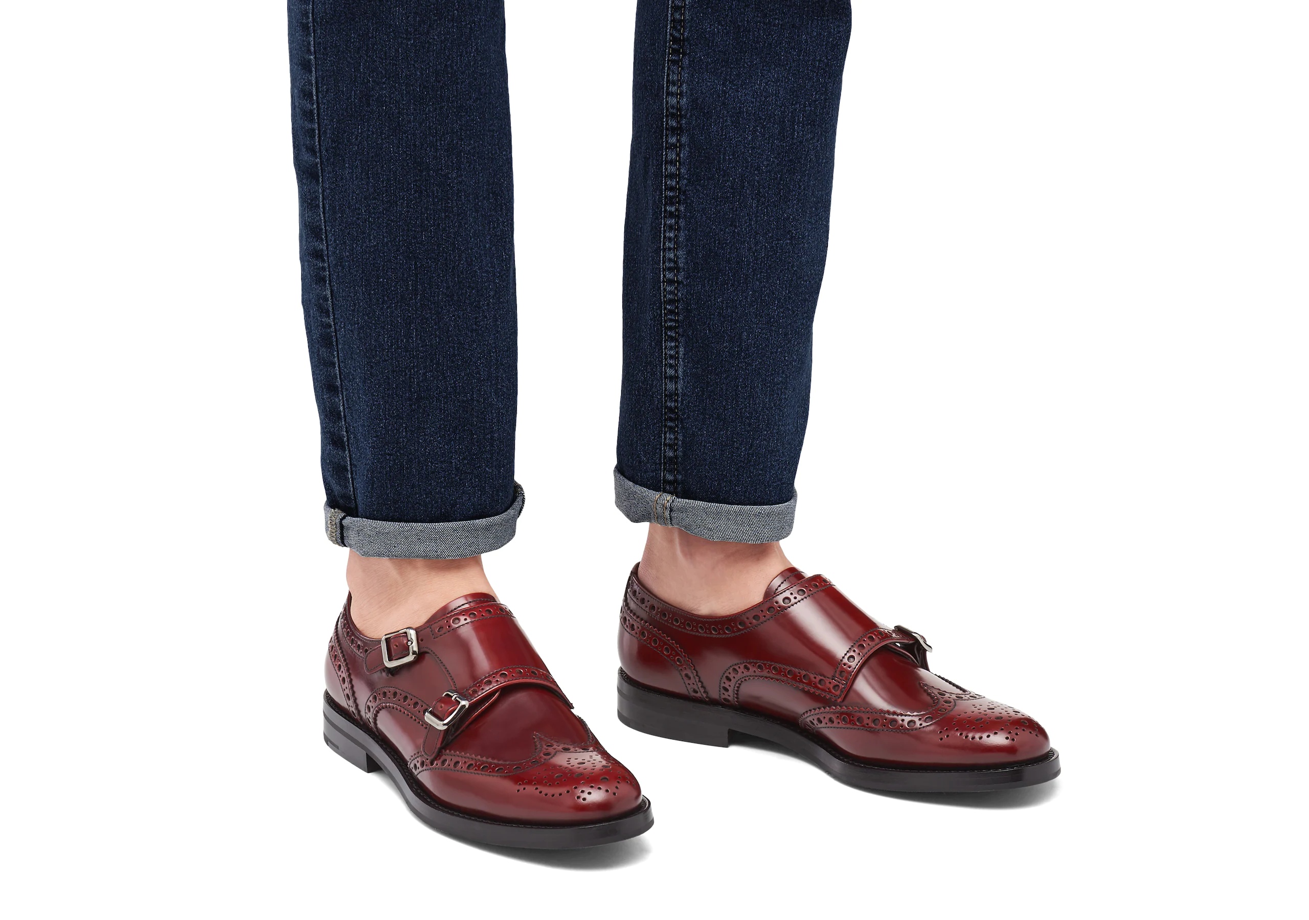 Lana r
Polished Binder Monk Brogue Cherry - 5