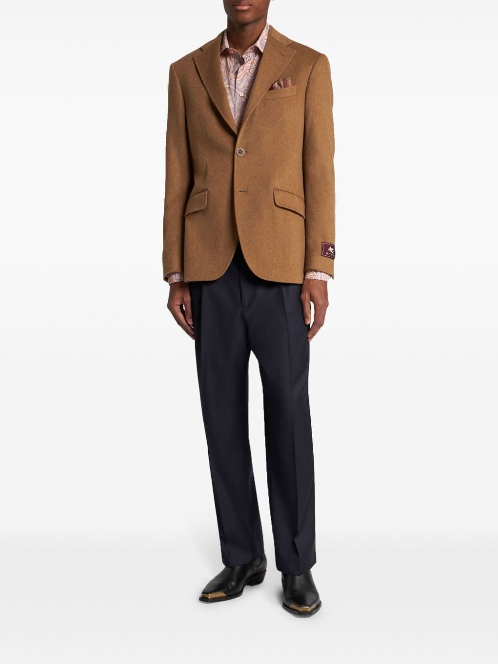 cashmere blazer - 2